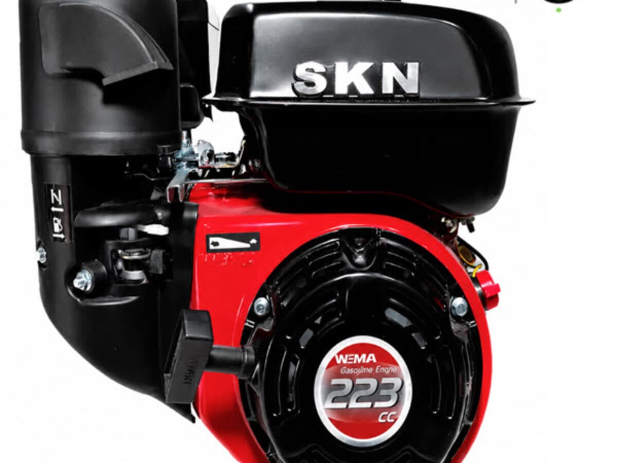 موتور تک بنزینی گیربکسی Weima- SKN 7 HP مدل 170FB/P2L سمپاشی- شافت 20 223cc — تصویر ۵