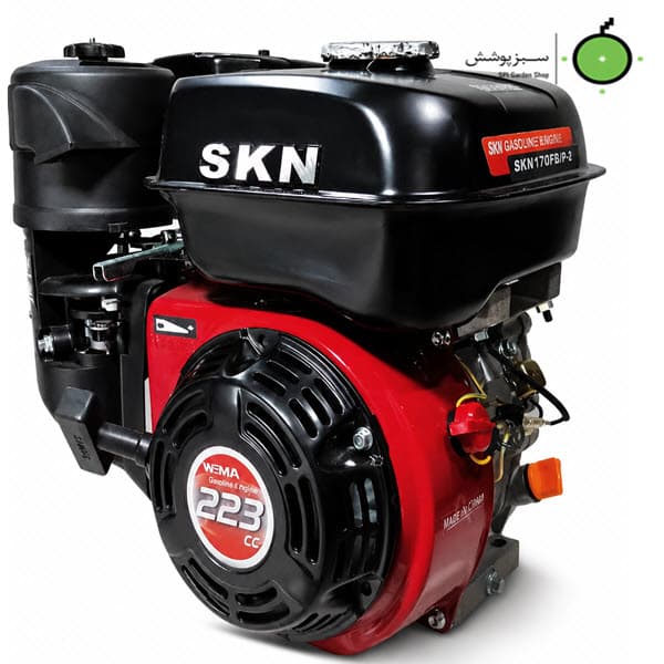 موتور تک بنزینی گیربکسی Weima- SKN 7 HP مدل 170FB/P2L سمپاشی- شافت 20 223cc — تصویر ۳