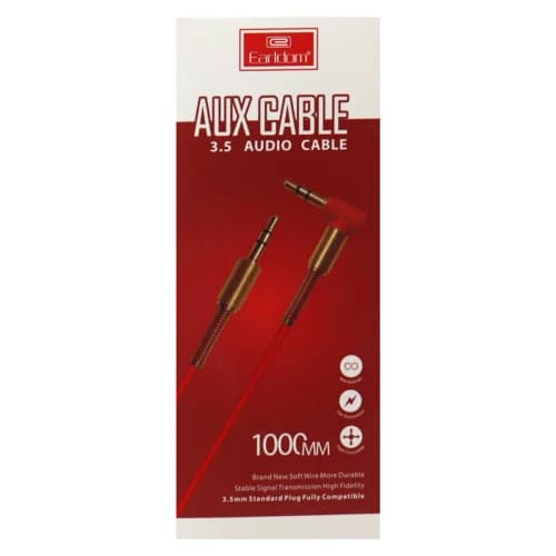 کابل AUX ارلدام ET-AUX01 یکسر L طول 1 متر — تصویر ۴