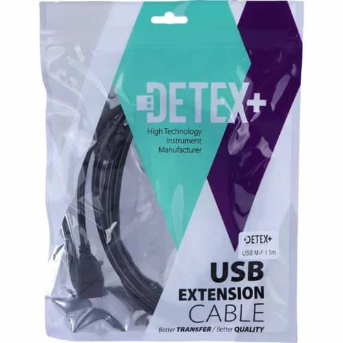 کابل افزایش طول USB دیتکس پلاس +Detex طول 1.5 متر — تصویر ۸
