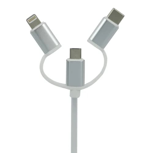 کابل تبدیل Lightning/MicroUSB/Type-C به HDMI پرووان PCH70 طول 2 متر — تصویر ۳