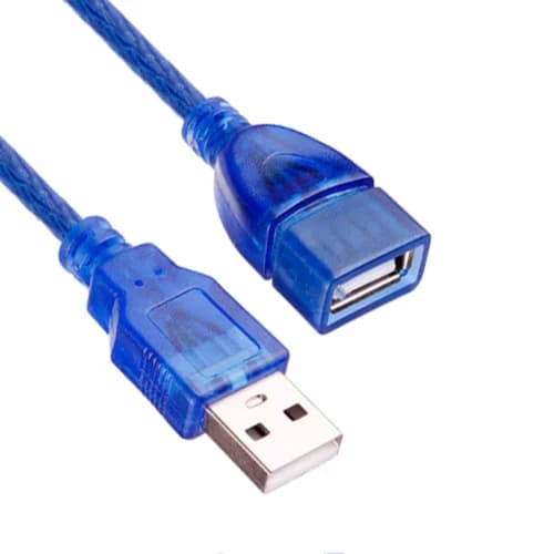 کابل افزایش طول USB دیتکس پلاس +Detex طول 30 سانتی متر — تصویر ۴