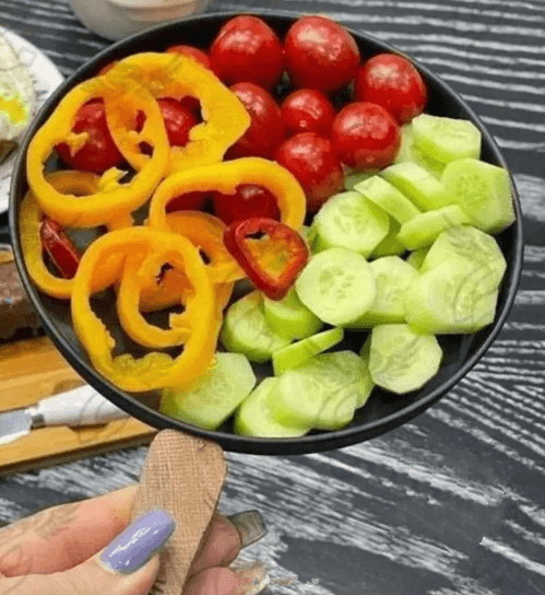 تابه سرو فلزی دسته چوبی — تصویر ۷