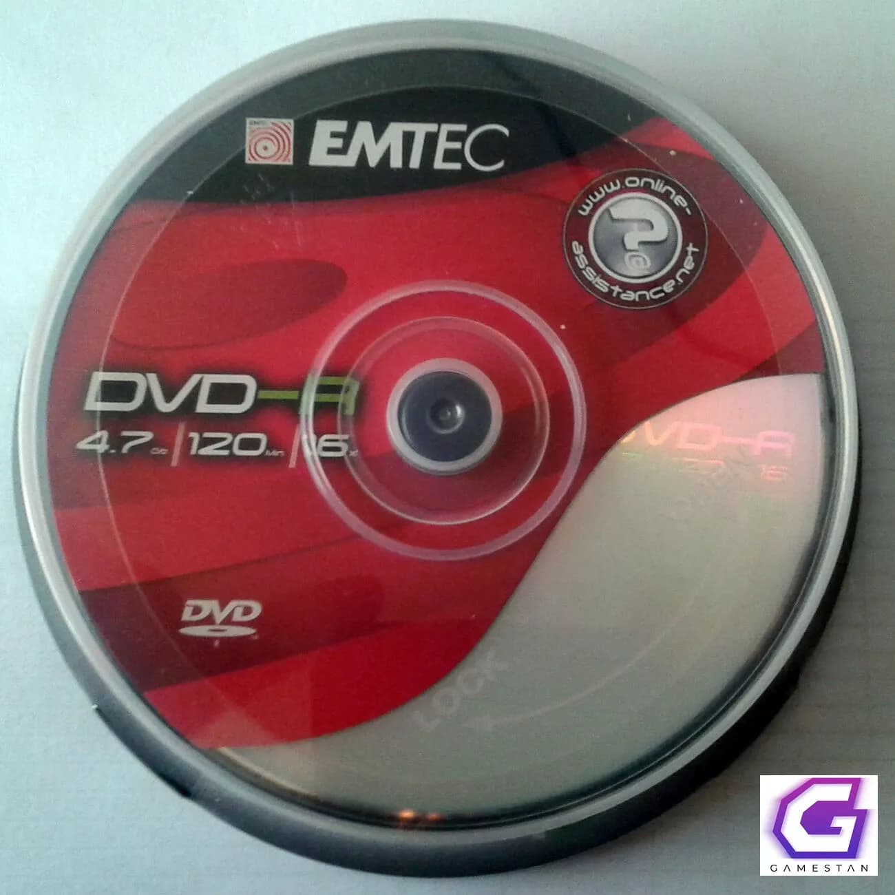 دی وی دی خام امتک مدل EMTEC DVD-R 4.7GB 16x – بسته 25 عددی — تصویر ۲
