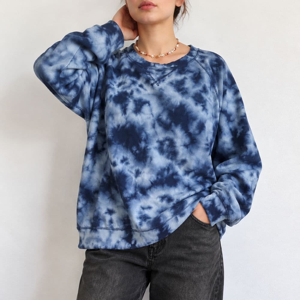 دورس سه نخ زنانه خارجی مدل آبرنگی برند OLD NAVY سایز 42 تا 46 کد 3451 — تصویر ۳