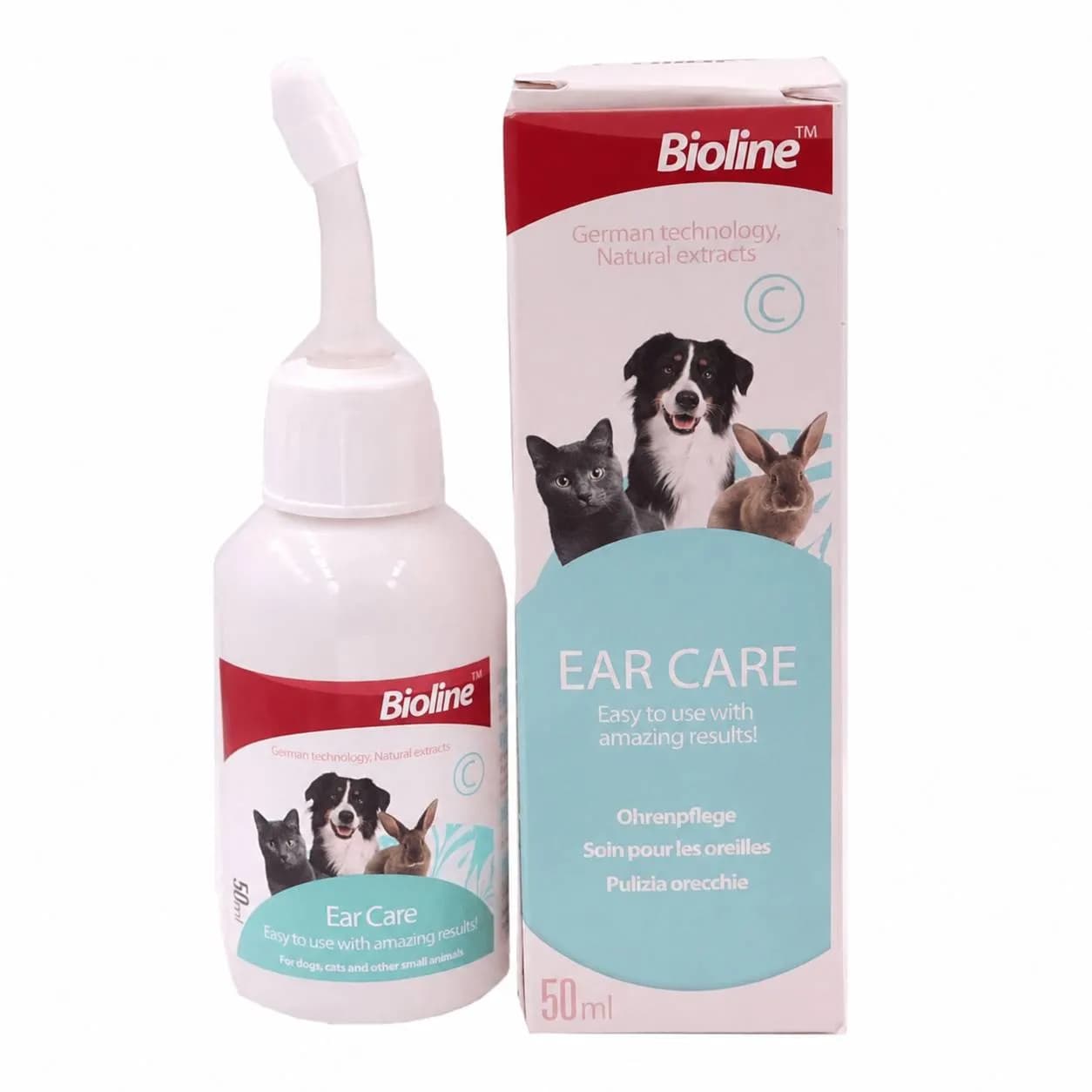 قطره مراقبت گوش حیوانات خانگی برند Bioline