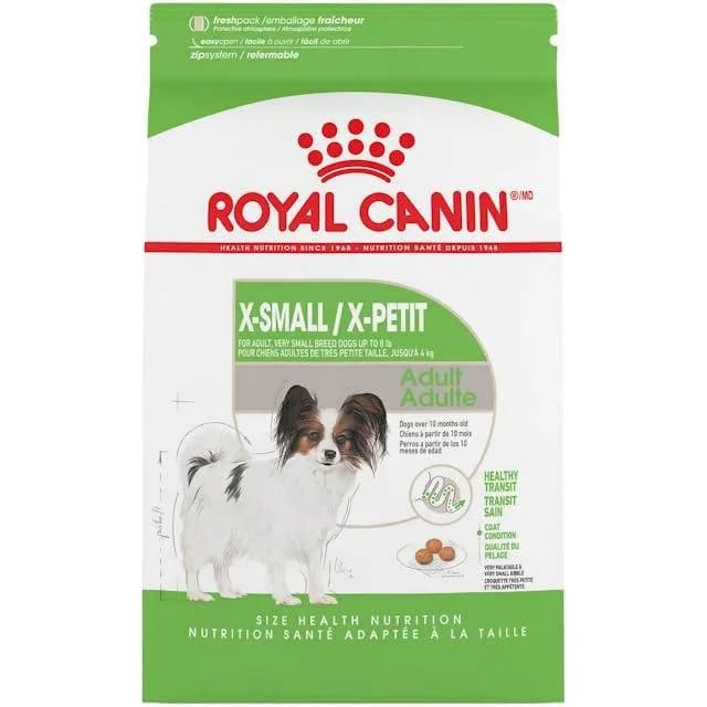 غذای خشک سگ بالغ برند ROYAL CANIN مدل X-SMALL Adult