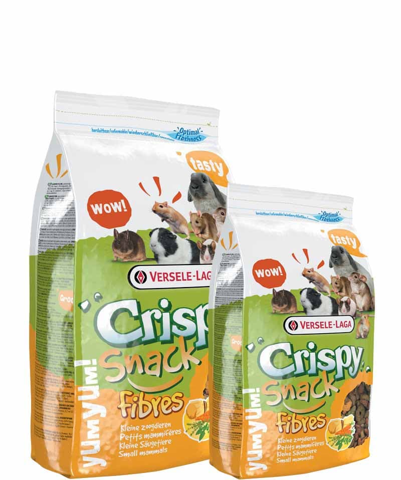 تشویقی خرگوش و جوندگان برند VERSELE-LAGA سری Crispy مدل Snack fibres