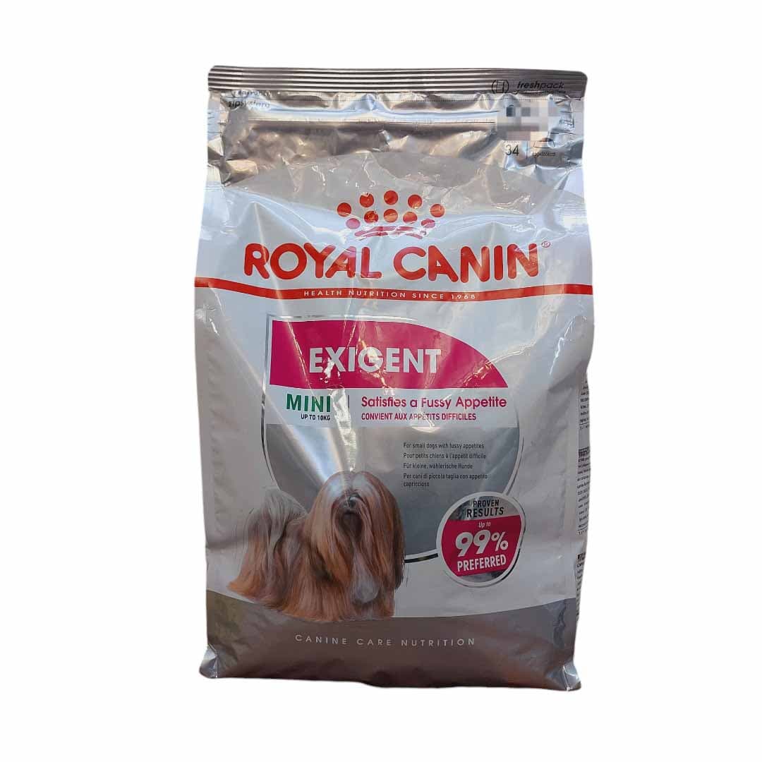 غذای خشک سگ بالغ برند ROYAL CANIN مدل MINI EXIGENT