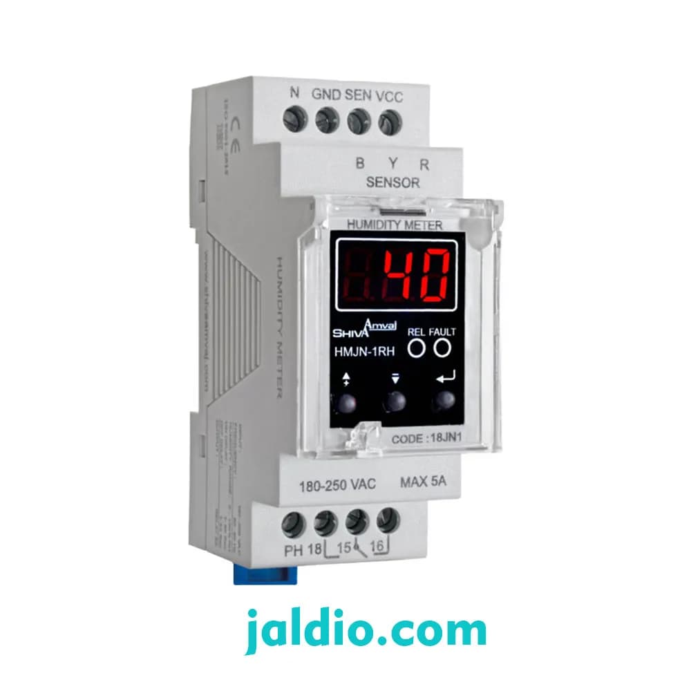 رطوبت سنج با سنسور سری N شیوا امواج کد HMJN-1RH