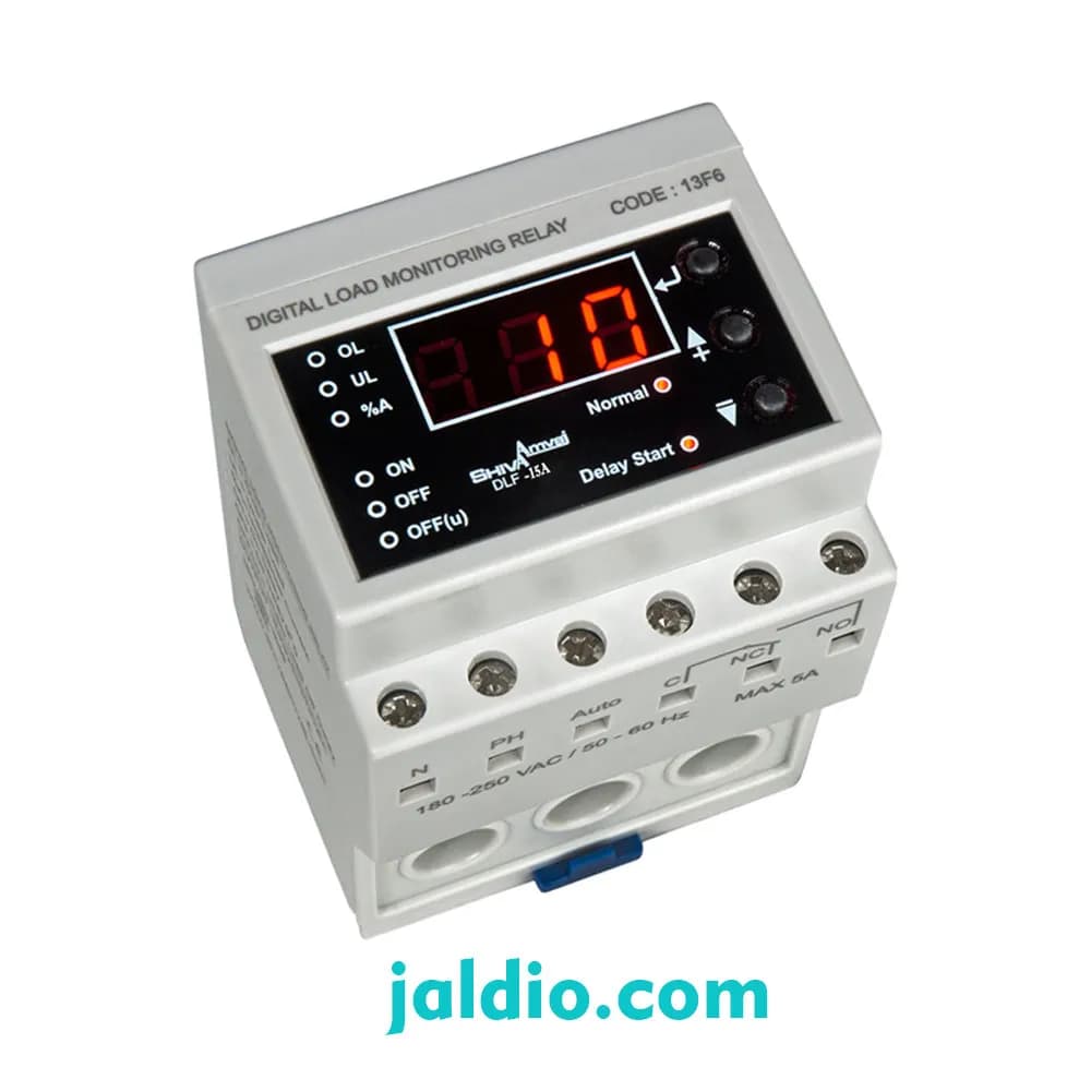 کنترل بار دیجیتال 0.5 – 15A شیوا امواج DLF-15A