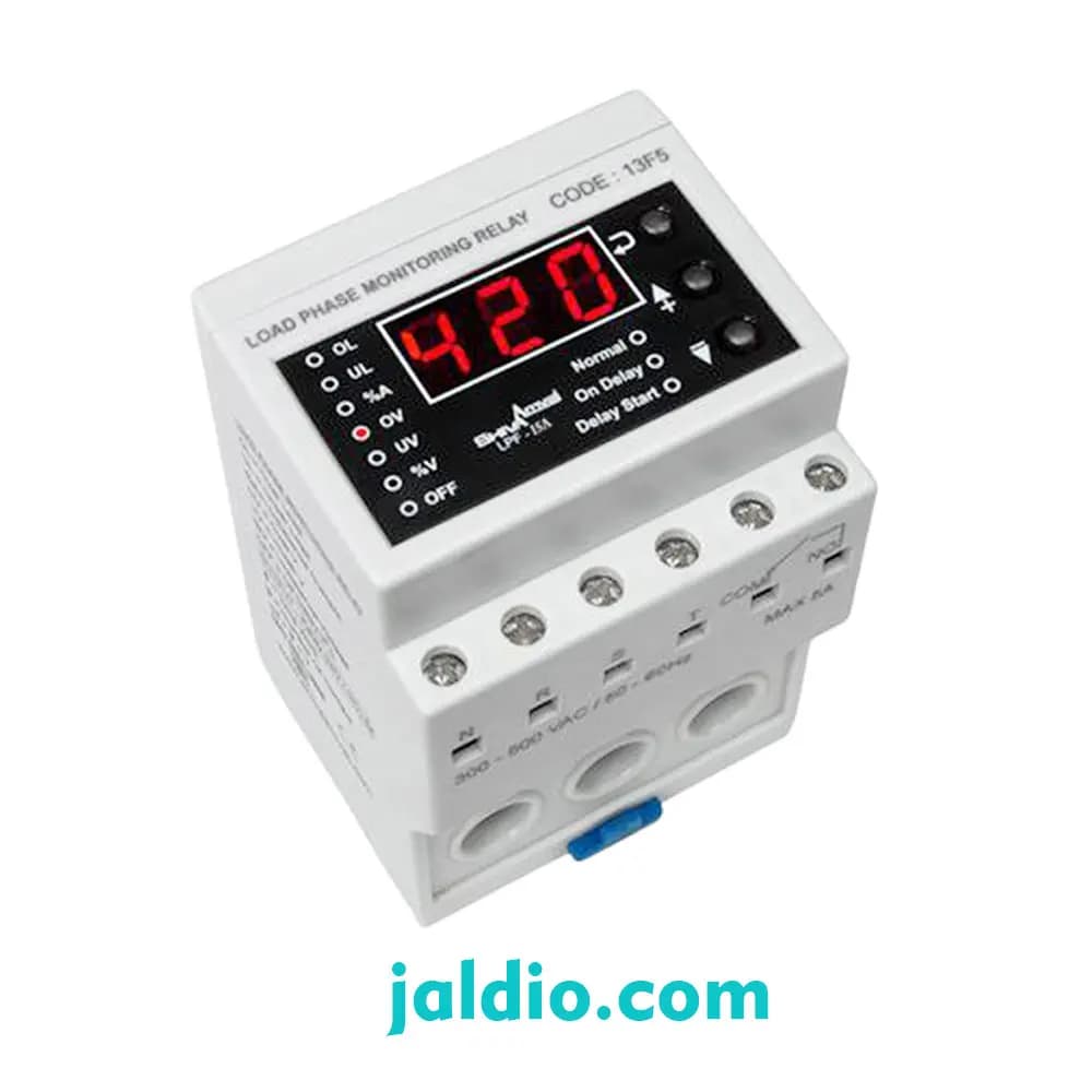 کنترل فاز بار ۱ تا ۶۰ آمپر شیوا امواج LPF-60A