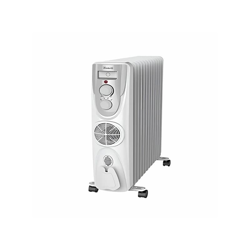 شوفاژ برقی 15 پره زانتی مدل ZMOF-15WH3FUMA — تصویر ۲