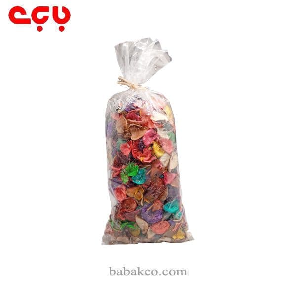 گل خشک رنگی بزرگ