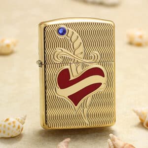 فندک زیپو اصل کد 49303 – Original Zippo Heart And Sword DESIGN — تصویر ۵