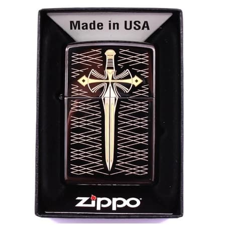 فندک زیپو اصل کد 28799 – Original Zippo Dagger — تصویر ۲