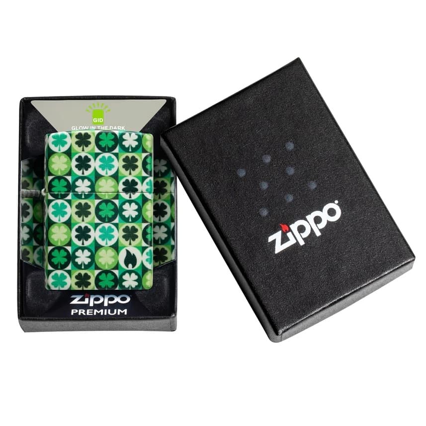 فندک زیپو اصل کد 46015 – Original Zippo Clover Design — تصویر ۳