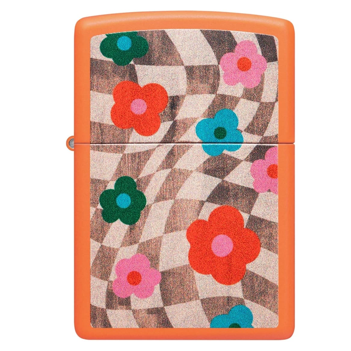 فندک زیپو اصل کد 48718 – Original Zippo Wavy Flower Design — تصویر ۵