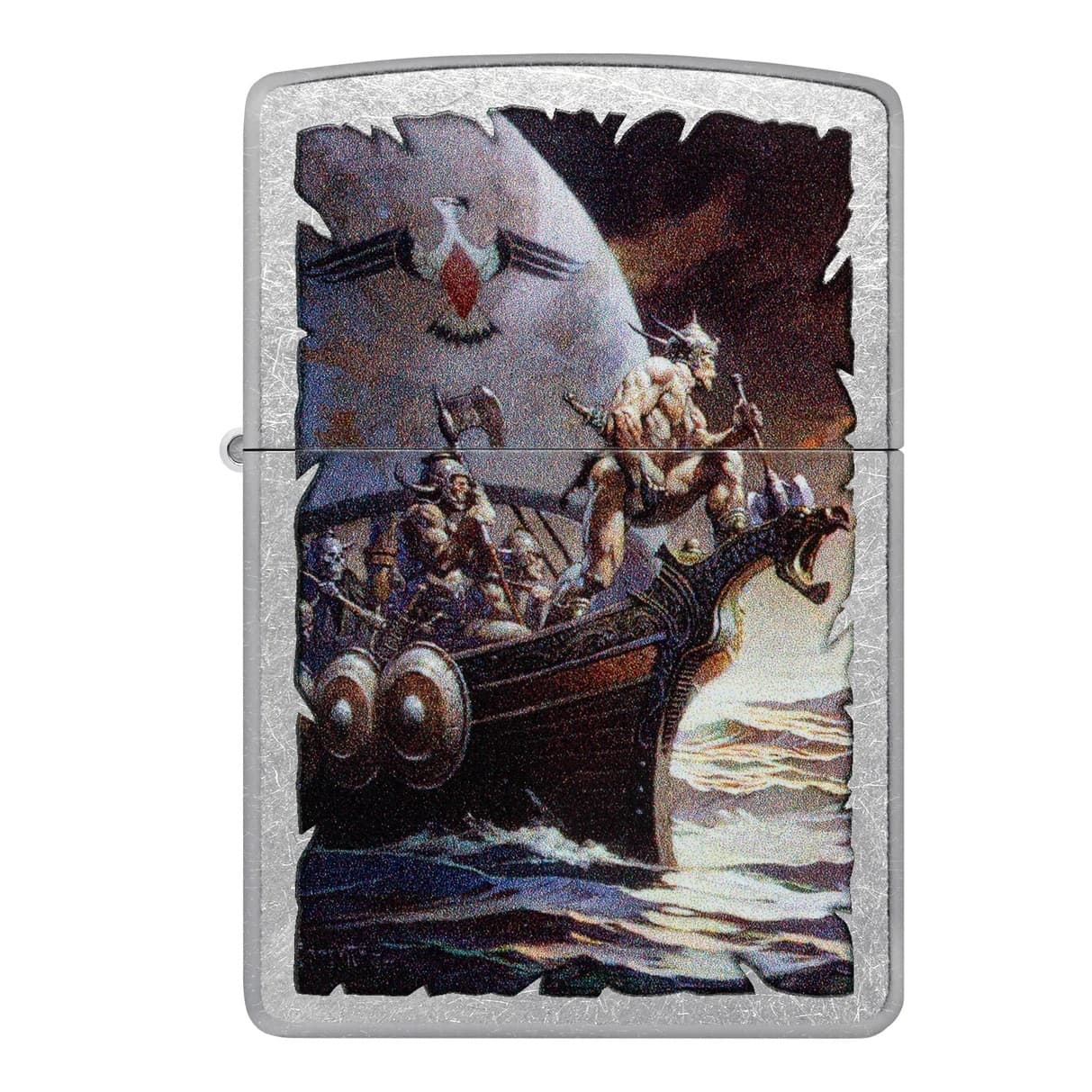 فندک زیپو اصل کد 48953 – Original Zippo Frank Frazetta — تصویر ۶