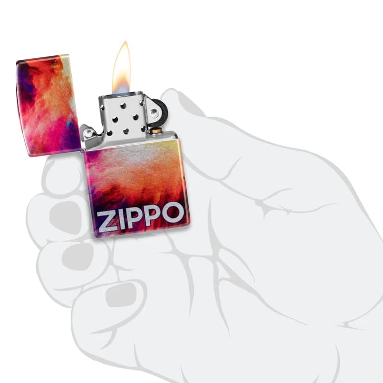فندک زیپو اصل کد 48982 – Original Zippo Tie Dye Design — تصویر ۶