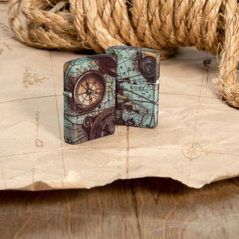 فندک زیپو اصل کد 49916 – Original Zippo Compass Design — تصویر ۸