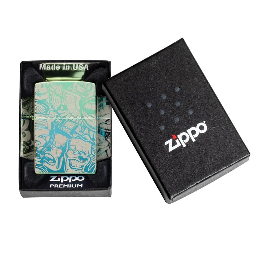 فندک زیپو اصل کد 48410 – Original Zippo Tattoo Theme Design — تصویر ۳
