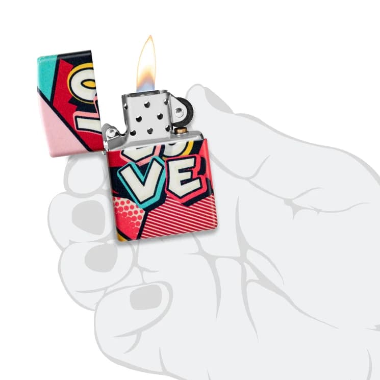 فندک زیپو اصل کد 46013 – Original Zippo Love Design — تصویر ۸