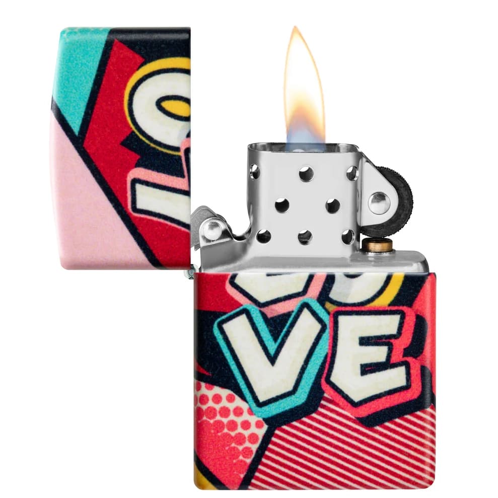 فندک زیپو اصل کد 46013 – Original Zippo Love Design — تصویر ۳