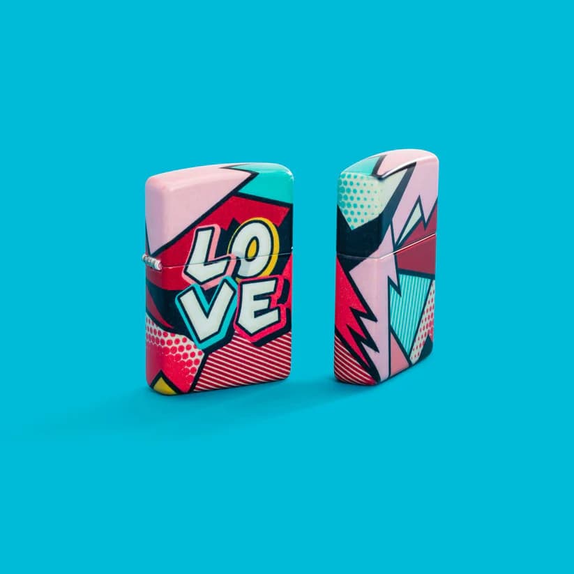 فندک زیپو اصل کد 46013 – Original Zippo Love Design — تصویر ۴