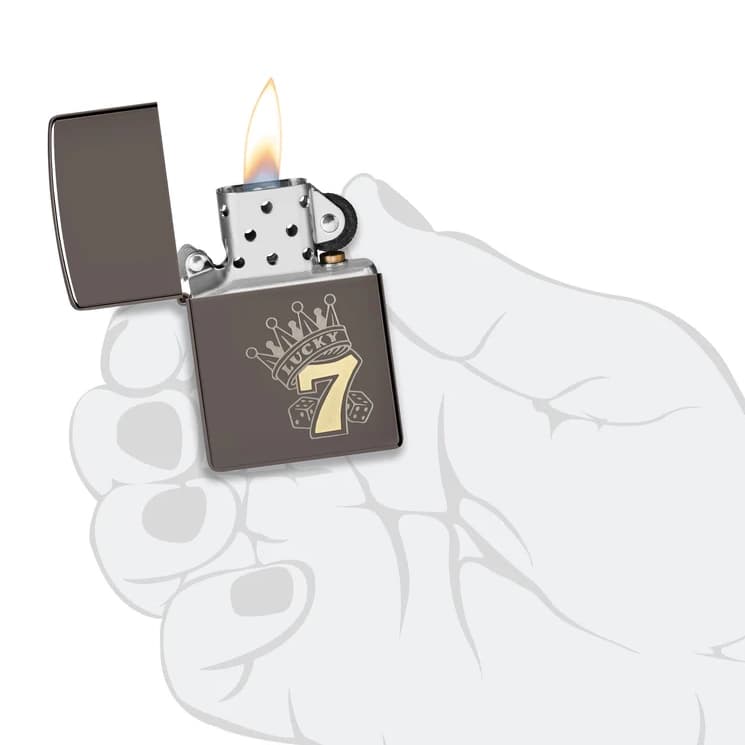 فندک زیپو اصل کد 48913 – Original Zippo Lucky Design — تصویر ۴