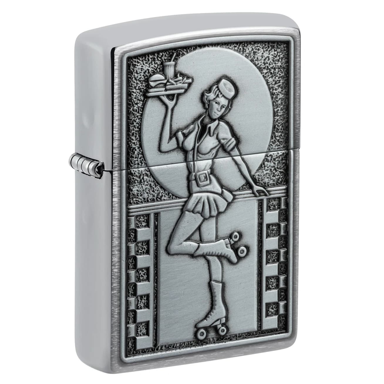فندک زیپو اصل کد 48904 – Original Zippo Roller Waitress Emblem