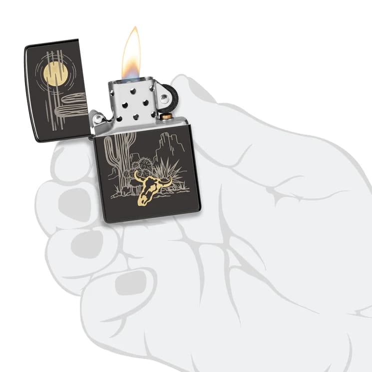 فندک زیپو اصل کد 48968 – Original Zippo Western Design — تصویر ۳