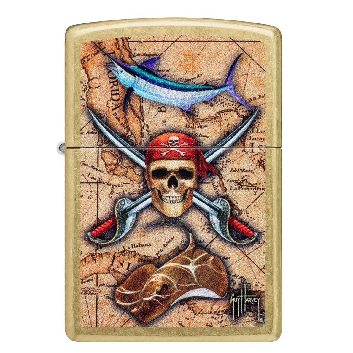 فندک زیپو اصل کد 48966 – Original Zippo Guy Harvey — تصویر ۳