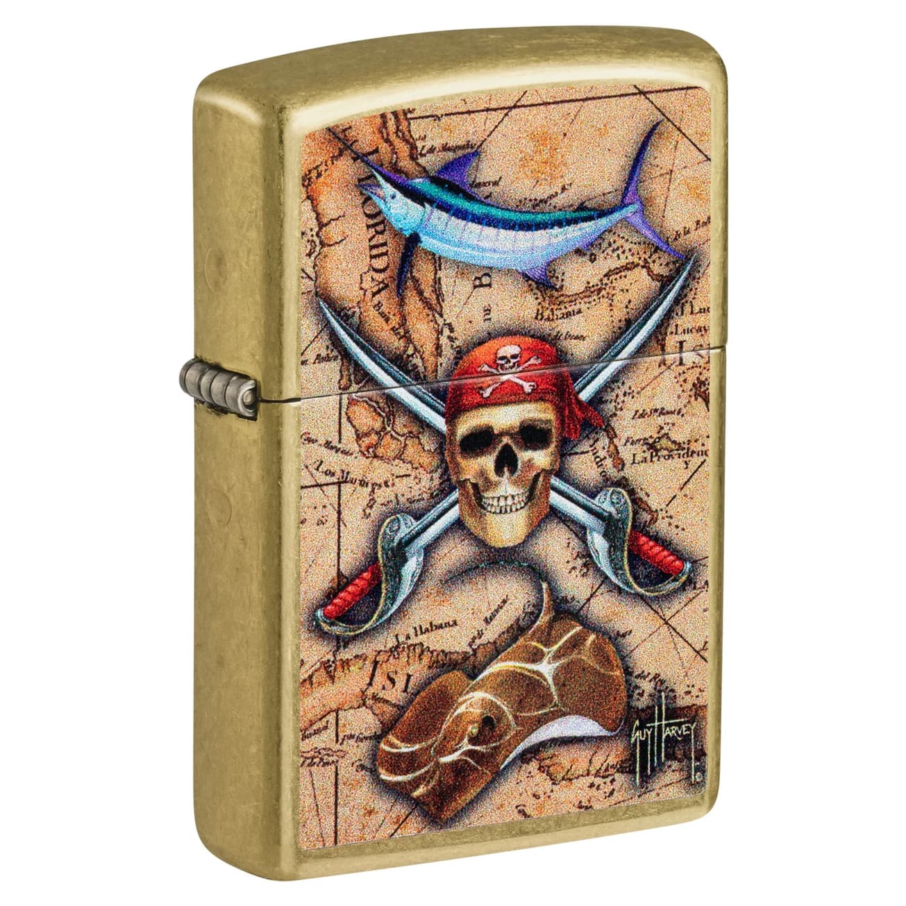 فندک زیپو اصل کد 48966 – Original Zippo Guy Harvey