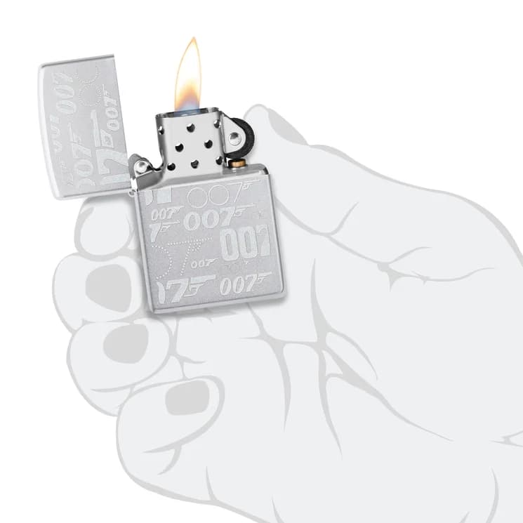 فندک زیپو اصل کد 48735 – Original Zippo Bond BT 007 Gun Long — تصویر ۴
