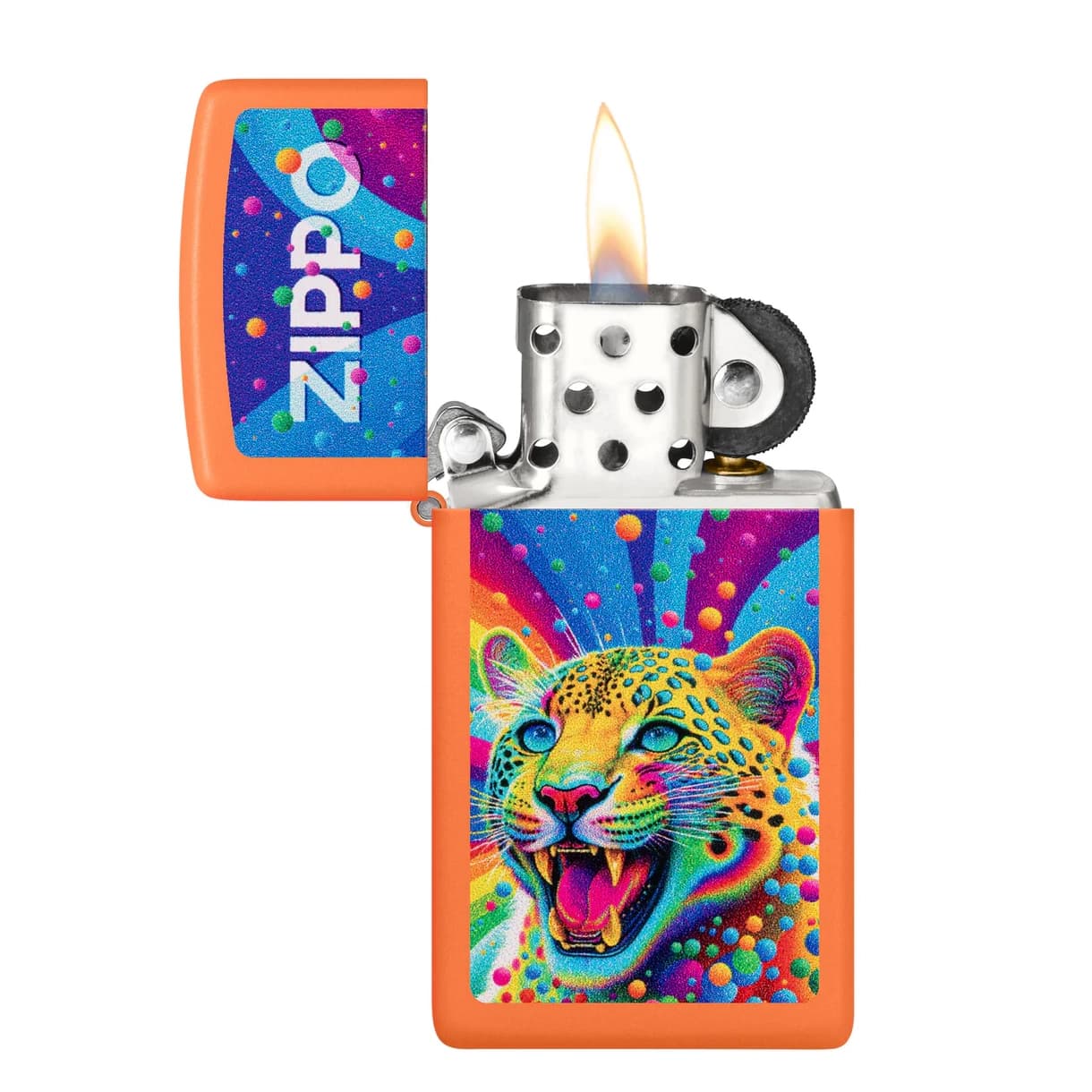 فندک زیپو اصل کد 46018 – Original Zippo Leopard Zippo Design — تصویر ۴