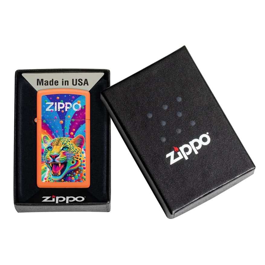 فندک زیپو اصل کد 46018 – Original Zippo Leopard Zippo Design — تصویر ۶