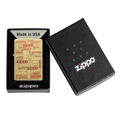 فندک زیپو اصل کد 48703 – Original Zippo Multi-Color Logos — تصویر ۳