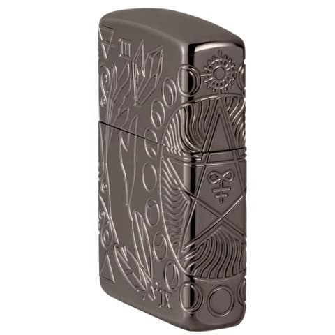 فندک زیپو اصل کد 49689 – Original Zippo Armor Wicca Design — تصویر ۴