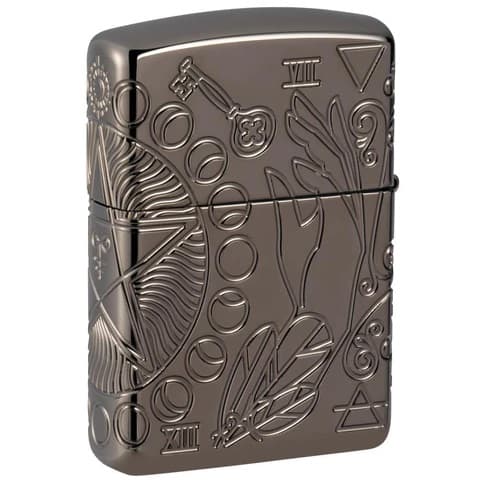 فندک زیپو اصل کد 49689 – Original Zippo Armor Wicca Design — تصویر ۸