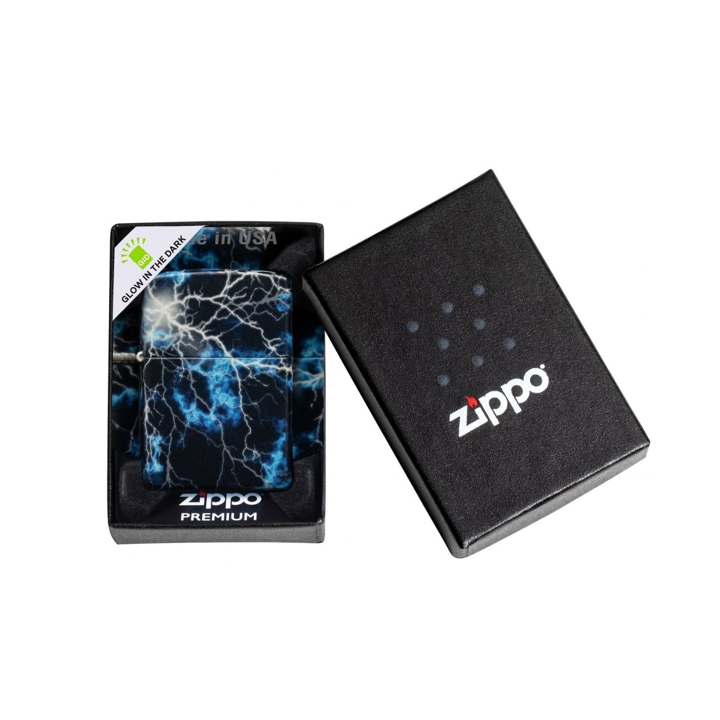 فندک زیپو اصل کد 48610 – Original Zippo Lightning Design — تصویر ۳