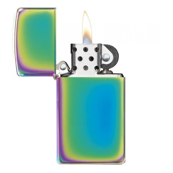 فندک زیپو اصل کد 20493 سری اسلیم-original zippo slim spectrum — تصویر ۲