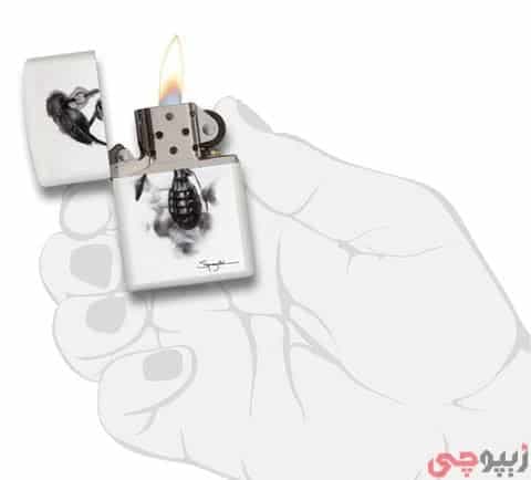 زیپو اصل کد 29645 – Original Zippo Spazuk — تصویر ۳