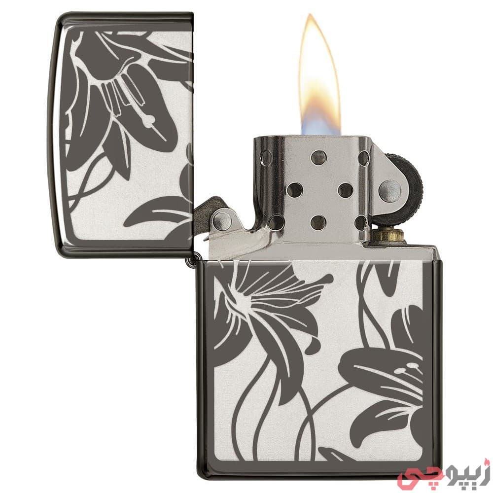 فندک زیپو اصل کد 29426 – Original Zippo Lily — تصویر ۲