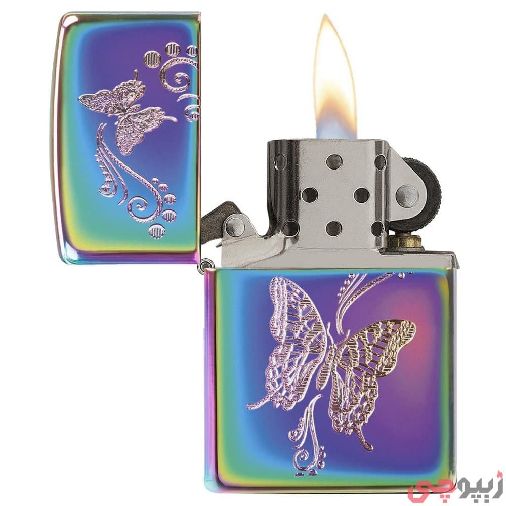 فندک زیپو اصل کد 28442 – Original Zippo Butterflies — تصویر ۳