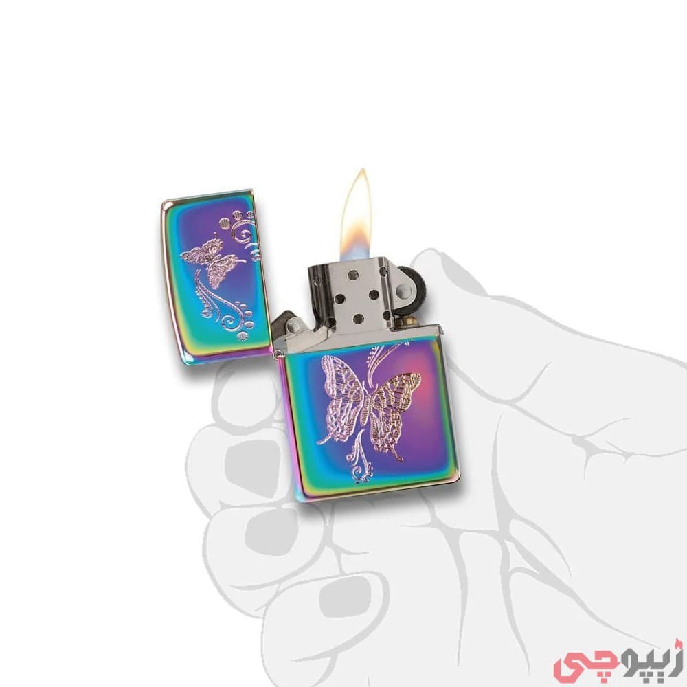 فندک زیپو اصل کد 28442 – Original Zippo Butterflies — تصویر ۴