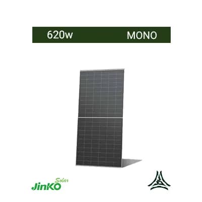 پنل خورشیدی 620 وات مونوکریستال N-Type TOPCon Bifacial برند JINKO solar