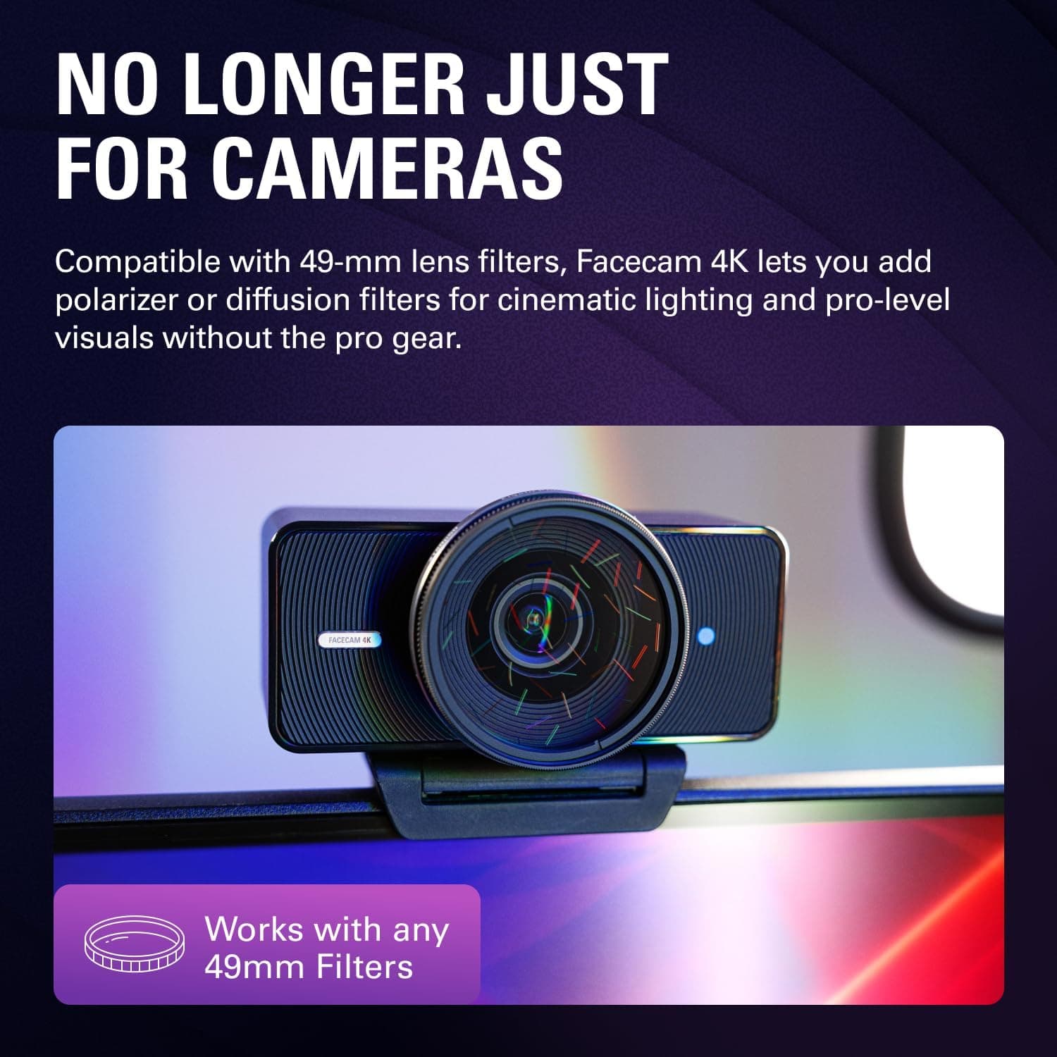 وب کم الگاتو فیس کم Elgato Facecam 4K — تصویر ۵