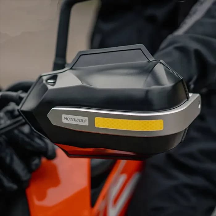 هندگارد موتورسیکلت MOTOWOLF مدل MDL3704 BLACK — تصویر ۲