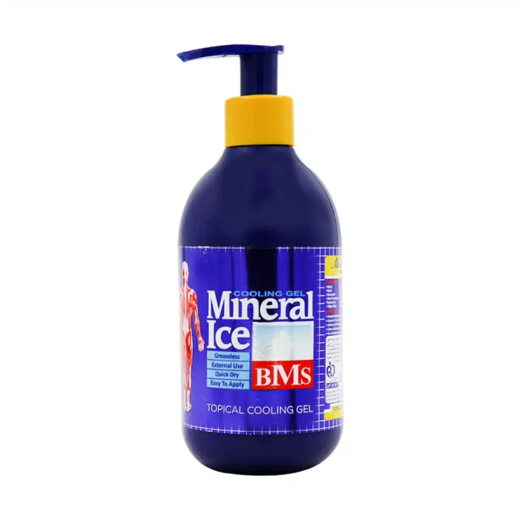 ژل خنک کننده بدن مینرال آیس بی ام اس – 300 میلی لیتر — تصویر ۲